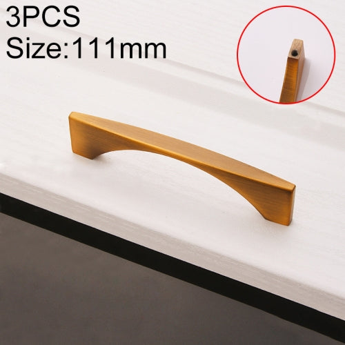 3 PCS 6585-96 American Style Cabinet Door Drawer Handle (Coffee)