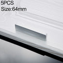 5 PCS 2058_64 Space Aluminum Closet Cabinet Handle (Matte)