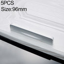5 PCS 2058_96 Space Aluminum Closet Cabinet Handle (Matte)