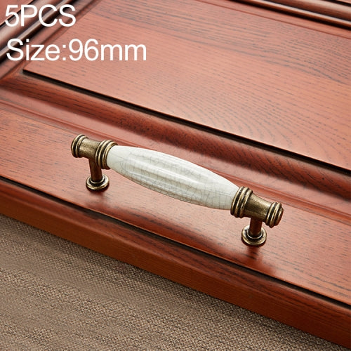 5 PCS 5001_96 Fine Gold Octagonal Crack Hardware Cabinet Handle