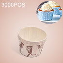 3000 PCS Windmill Pattern Round Lamination Cake Cup Muffin Cases Chocolate Cupcake Liner Baking Cup, Size: 6.8 x 5 x 3.9cm