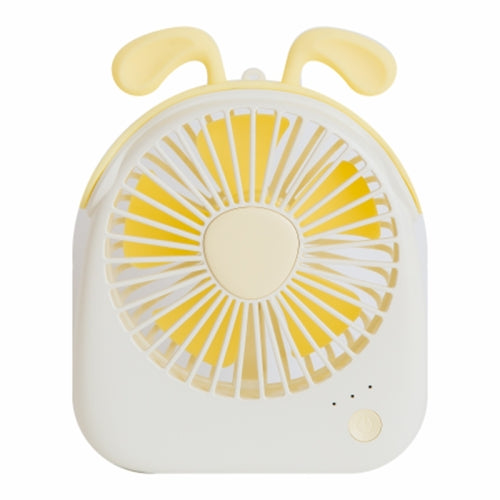 WT-F14 1200 mAh Dog Shape Mini Portable Fan with 3 Speed Control(White)