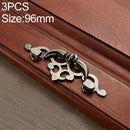3 PCS 6057-96 Cyan Ancient Drawer Cabinet Door Bronze European Style Handle