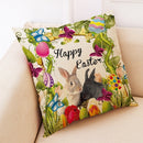 Happy Easter Pattern Sofa Cushion Car Pillow, Size : 45 x 45cm