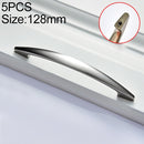 5 PCS 4027-128 Wiredrawing Drawer Cabinet Door Modern Simple American Style Handle