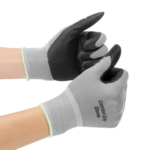 Comfortable Non-slip Wear-resistant Nitrile Rubber Electrician Working Gloves, Size: M