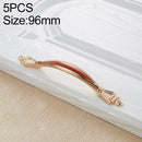 5 PCS 6543-96 Red Amber Modern Shoe Cabinet Wine Cabinet Handle