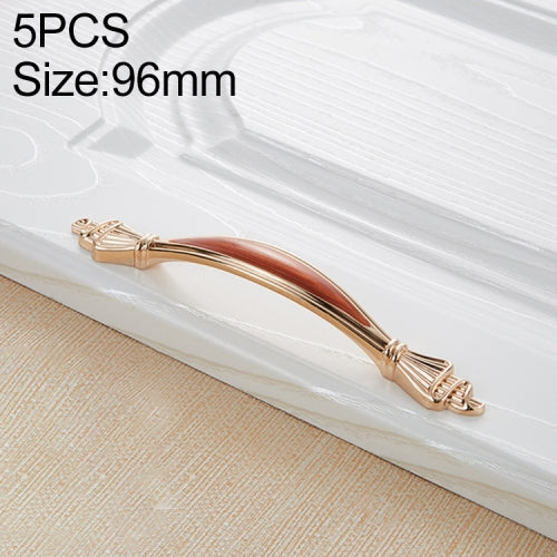 5 PCS 6543-96 Red Amber Modern Shoe Cabinet Wine Cabinet Handle