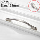 5 PCS 4041-128 Wiredrawing Zinc Alloy Cabinet Drawer Door Handle