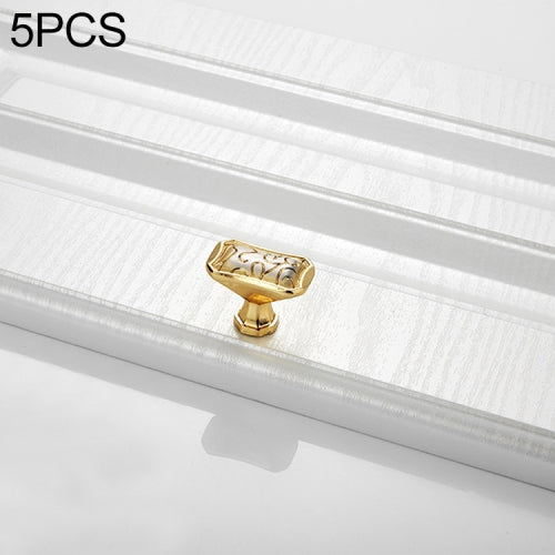 5 PCS 4086-single Double Gold Zinc Alloy Cabinet Drawer Door Handle