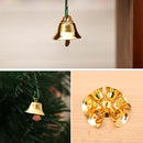 50 PCS Christmas Decorating Christmas Tree Small Bells Decoration Supplies, Size: 2*2cm(Gold)