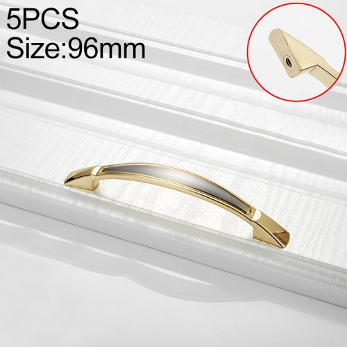 5 PCS 4091-96 Double Gold Zinc Alloy Cabinet Drawer Door Handle