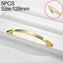 5 PCS 4091-128 Double Gold Zinc Alloy Cabinet Drawer Door Handle