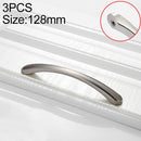 3 PCS 4093-128 Double White Zinc Alloy Cabinet Drawer Door Handle