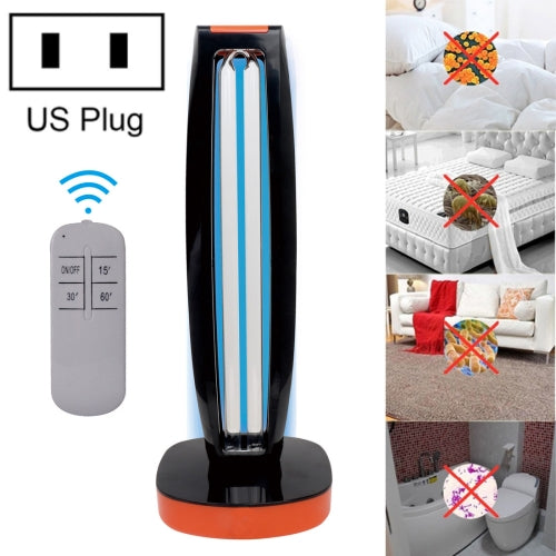 JRS-38w 38W Desktop UV Light Lamp Disinfection Anti-virus Sterilization Lamp Bar Strip with Remote Control(US Plug)