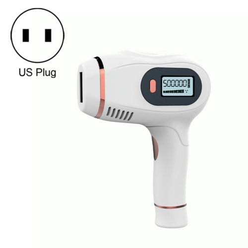MJ-T42 Home Freezing Point Painless Laser Hair Removal Instrument US Plug(White)