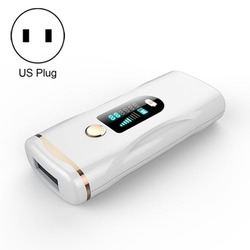 MJ-T43 Home Freezing Point Painless Laser Hair Removal Instrument US Plug(White)