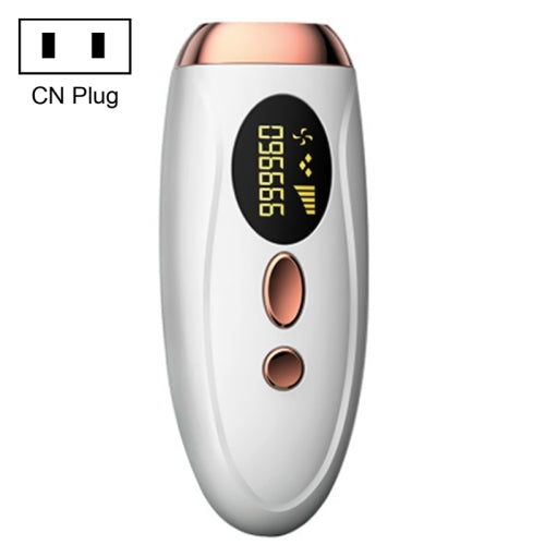 MJ-002 Home Freezing Point Painless Laser Hair Removal Instrument CN Plug(White)