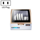 Automatic Household Tabletop Dishwasher Disinfection, Sterilization And Drying Integrated Mini Dishwasher(US Plug)