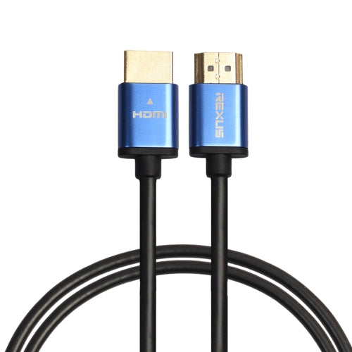 1m HDMI 1.4 Version 1080P Aluminium Alloy Shell Line Head HDMI Male to HDMI Male Audio Video Connector Adapter Cable