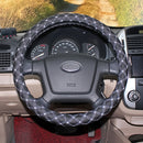 38cm Leather Steering Wheel Handlebar Cover Case