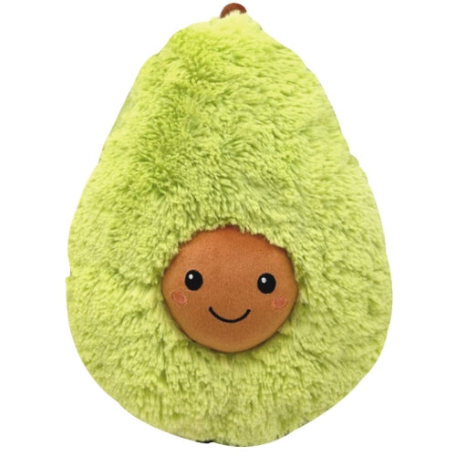 Long Plush Cartoon Avocado Shape Pillow Cushion Plush Toy, Height: 45cm