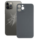 Easy Replacement Back Battery Cover for iPhone 12 Pro(Black)