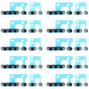 10 PCS Speaker Dustproof Mesh for iPhone 12(Black)