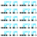 10 PCS Speaker Dustproof Mesh for iPhone 12 Pro (Gold)