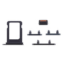 SIM Card Tray + Side Keys for iPhone 13 Mini(Midnight)(Black)
