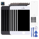 5 PCS Black + 5 PCS White LCD Screen and Digitizer Full Assembly with Front Camera for iPhone 5