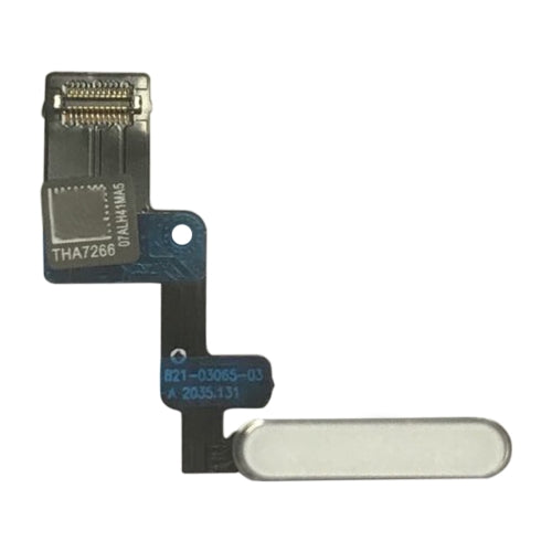 Power Button Fingerprint Flex Cable for iPad Air 2020 10.9 / Air 4 A2324 A2072 A2325 (White)