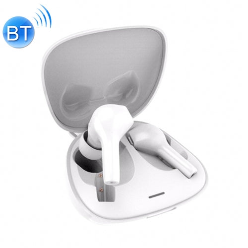 Original Lenovo HT06 TWS Wireless Stereo Touch Bluetooth Earphone with Charging Box, Support HD Call & IOS Battery Display(White)