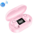 DT-13 Wireless Two Ear Bluetooth Headset Supports Touch & Smart Magnetic Charging(Pink)