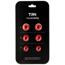 TRN Earphone Silicone Memory Foam Earplug(Red)