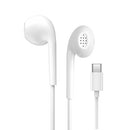 WK Y12 Type-C Interface In-Ear HIFI 9D Stereo Wired Call Music Earphone, Length: 1.15m