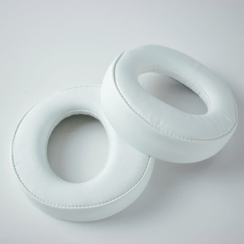 1 Pair Soft Earmuff Headphone Jacket for Sony PS4 Gold Wireless Stereo Headset(White)