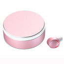 ME-28 Bluetooth 5.0 Monaural Rotatable Stereo Wireless Bluetooth Earphone (Pink)