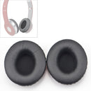 2 PCS For Beats Solo HD / Solo 1.0 Headphone Protective Leather Cover Sponge Earmuffs (Black)