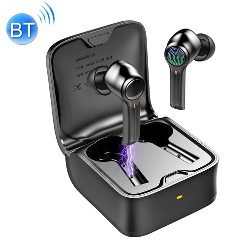 ES05 Bluetooth 5.1 ANC Noise Reduction True Wireless Stereo Bluetooth Earphone (Black)