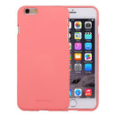GOOSPERY SOFT FEELING for iPhone 6 & 6s Liquid State TPU Drop-proof Soft Protective Back Cover Case (Pink)