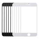 5 PCS Black + 5 PCS White for iPhone 6 Plus & 6s Plus Front Screen Outer Glass Lens