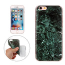 For iPhone 6s Plus & 6 Plus Dark Green Marble Pattern Soft TPU Protective Case