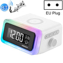 MOMAX QC2 Q.CLOCK2 Multi-function Wireless Atmosphere Lamp Alarm Clock Bluetooth Speaker(EU Plug)