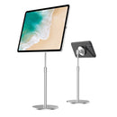 R-JUST PB02 Retractable 360-degree Rotating Magnetic Phone Holder Tablet PC Holder for All Mobile Phones / Tablet PCs, Height Range: 19-32.5cm(Silver)