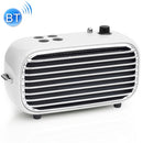 Original Xiaomi Youpin Lofree Poison M Portable Retro Bluetooth Speaker with FM / AUX / LED Indicator Function (White)