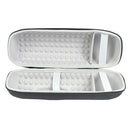 EVA Portable Speaker Storage Box Protective Cover with Shoulder Strap & Carabiner For JBL Charge 5 (Grey)