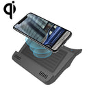 10W Car Fast Charging Wireless Charger for BMW 5 Series 2017-2021 / 6 Series 2018-2019, Left Driving (Black)