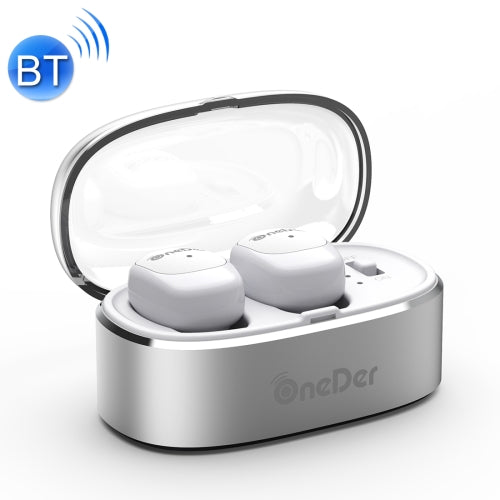 Oneder W11 True TWS Wireless Bluetooth Earphones Earbuds Stereo Headset(White)