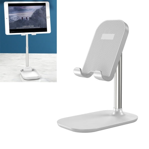 WS3 Portable Telescopic Mobile Phone Tablet Desktop Holder Bracket, Standard Version, Ordinary Version (White)